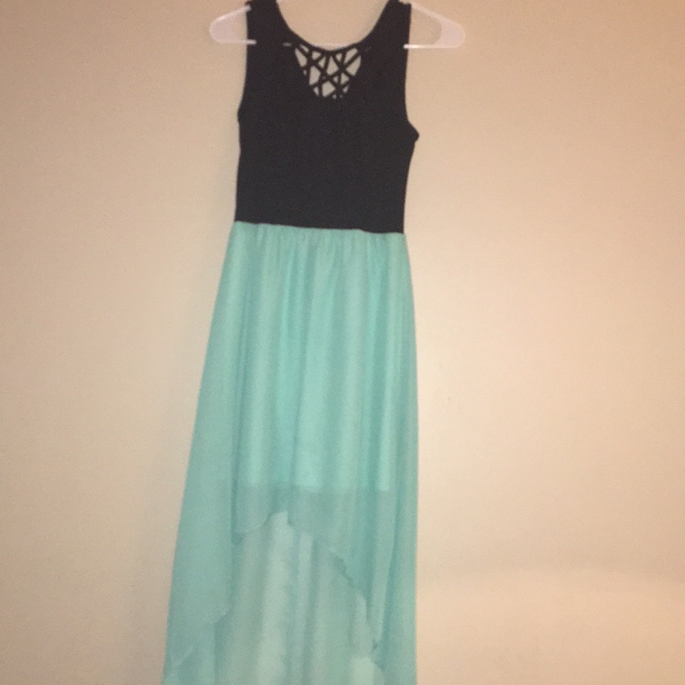 DEB high low homecoming dress